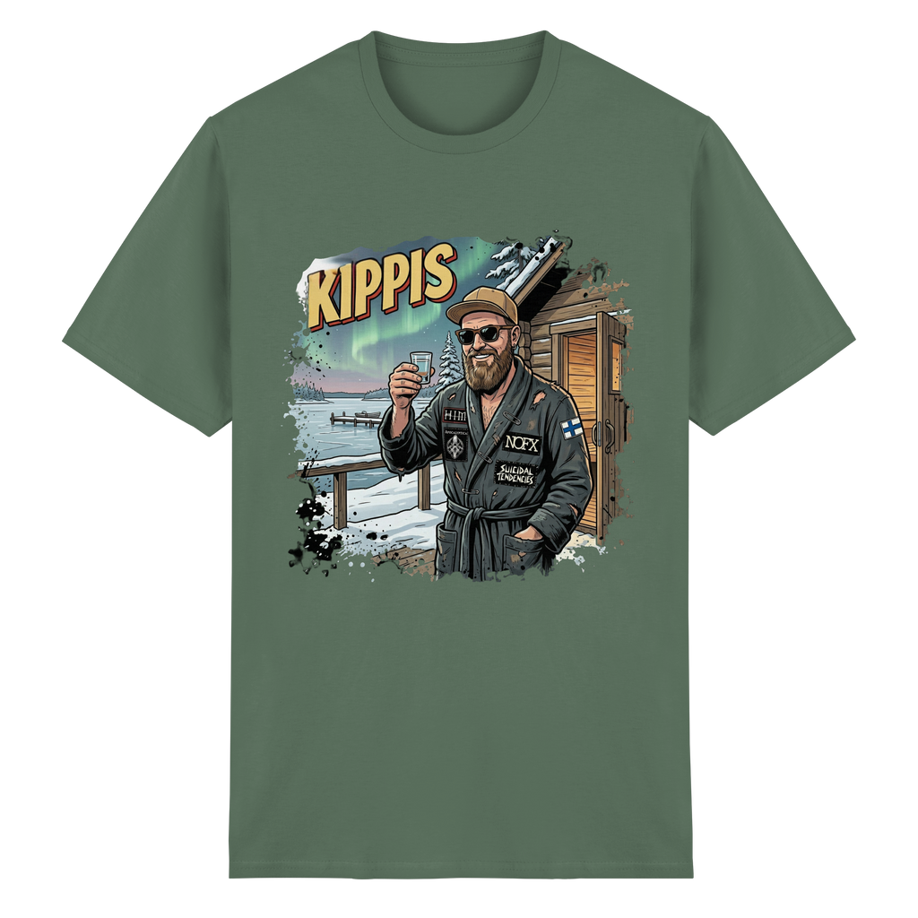 KIPPIS ON THE LEGACY - Heavy Cotton T-Shirt