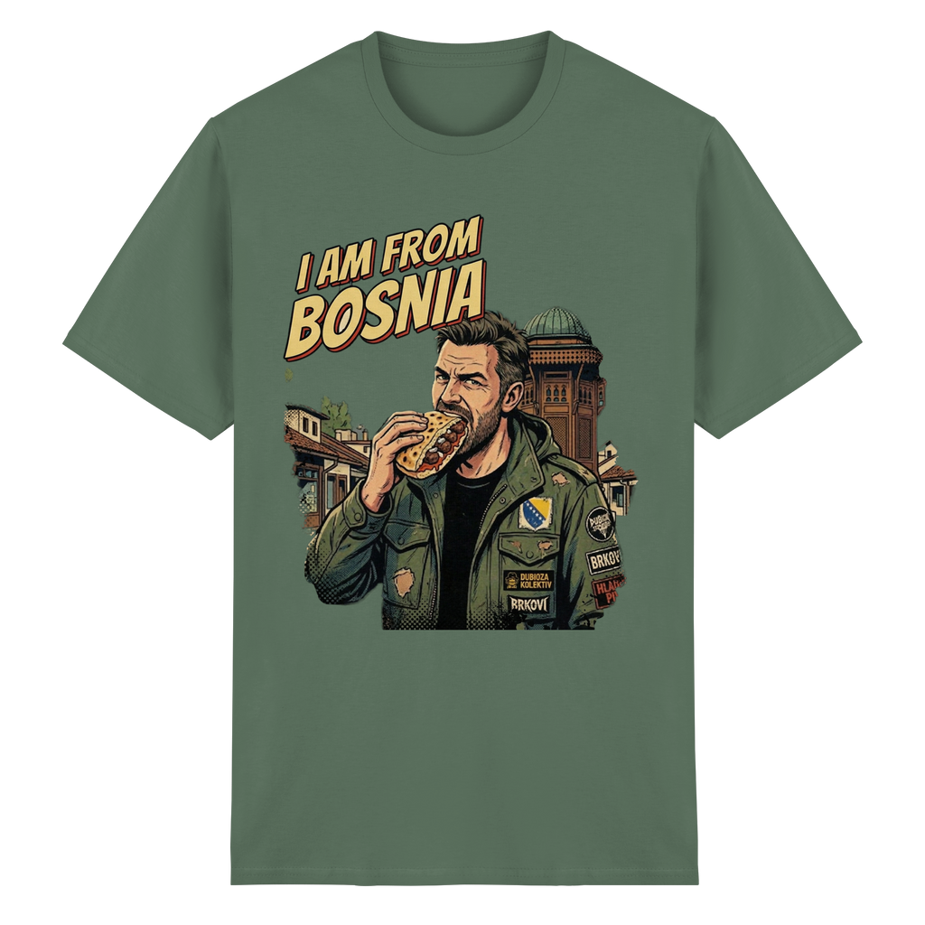 I'AM FROM BOSNIA - Heavy Cotton T-Shirt