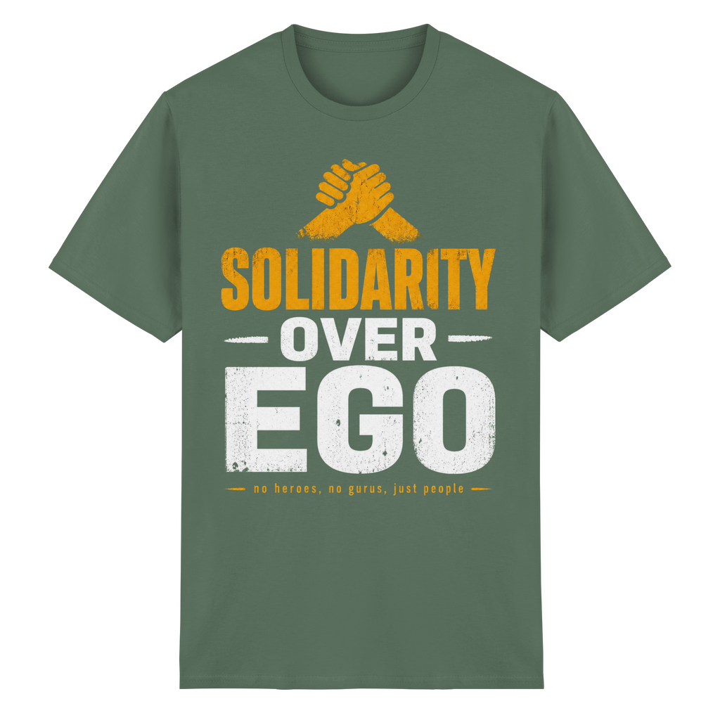 SOLIDARITY OVER EGO - Heavy Cotton T-Shirt