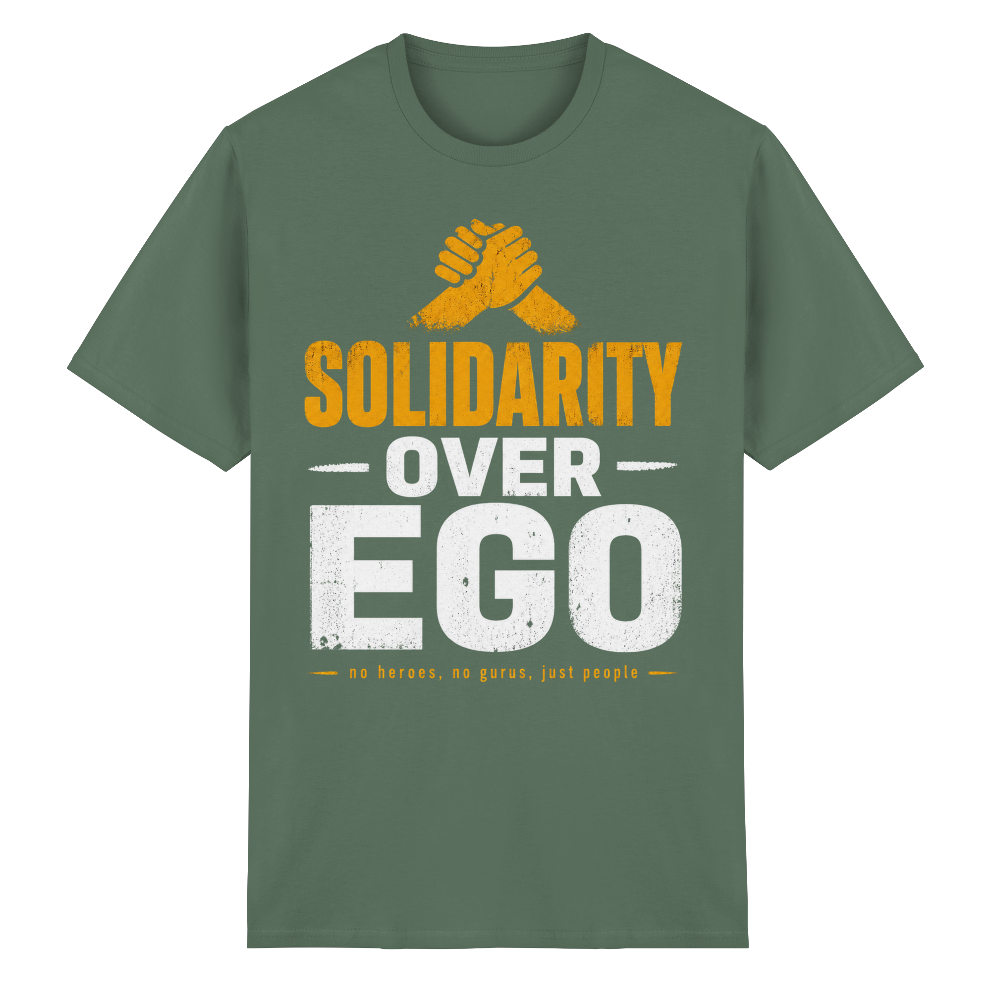 SOLIDARITY OVER EGO - Heavy Cotton T-Shirt