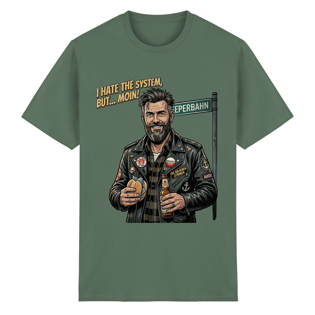 HAMBURG PUNK - MOIN - Heavy Cotton T-Shirt