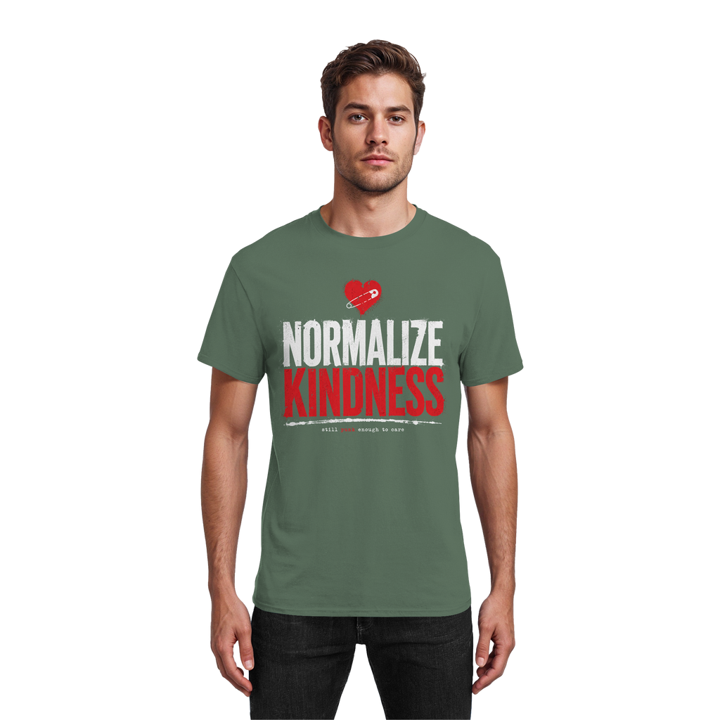 NORMALIZE KINDNESS - Heavy Cotton T-Shirt