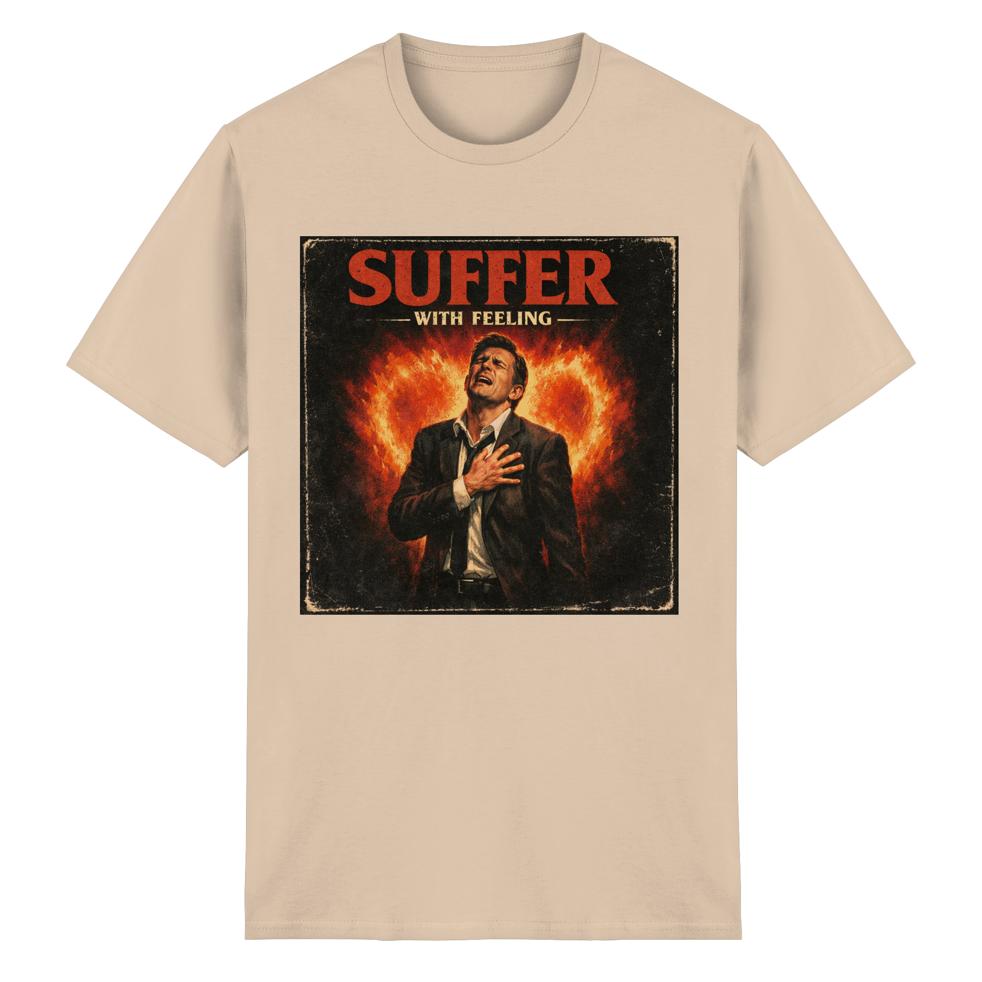 SUFFER WITH FEELING // GAFFA Statement Shirt - Heavy Cotton T-Shirt