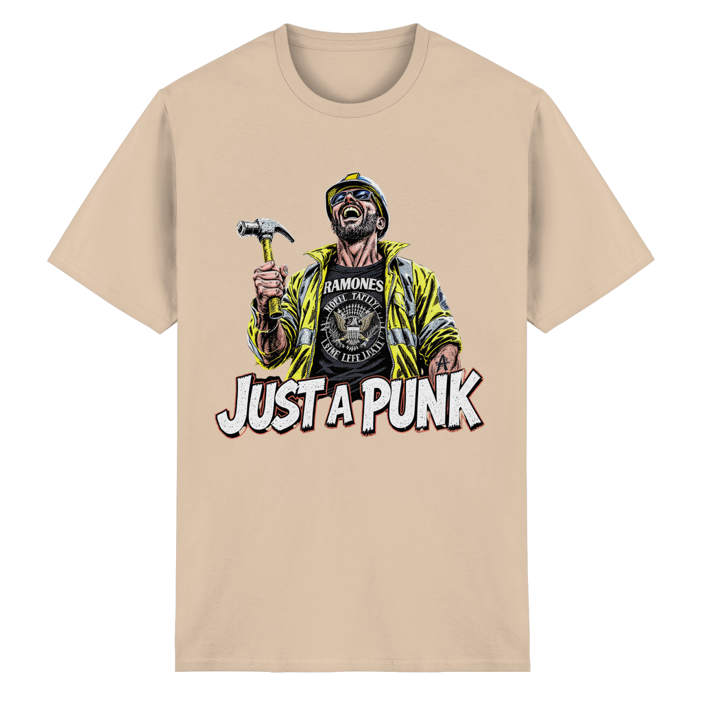 JUST A PUNK - Heavy Cotton T-Shirt