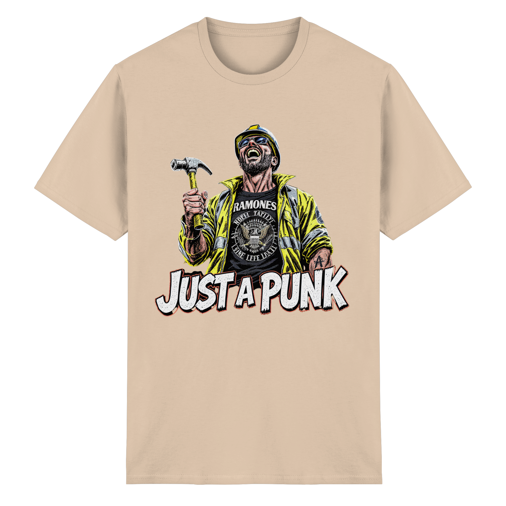 JUST A PUNK - Heavy Cotton T-Shirt