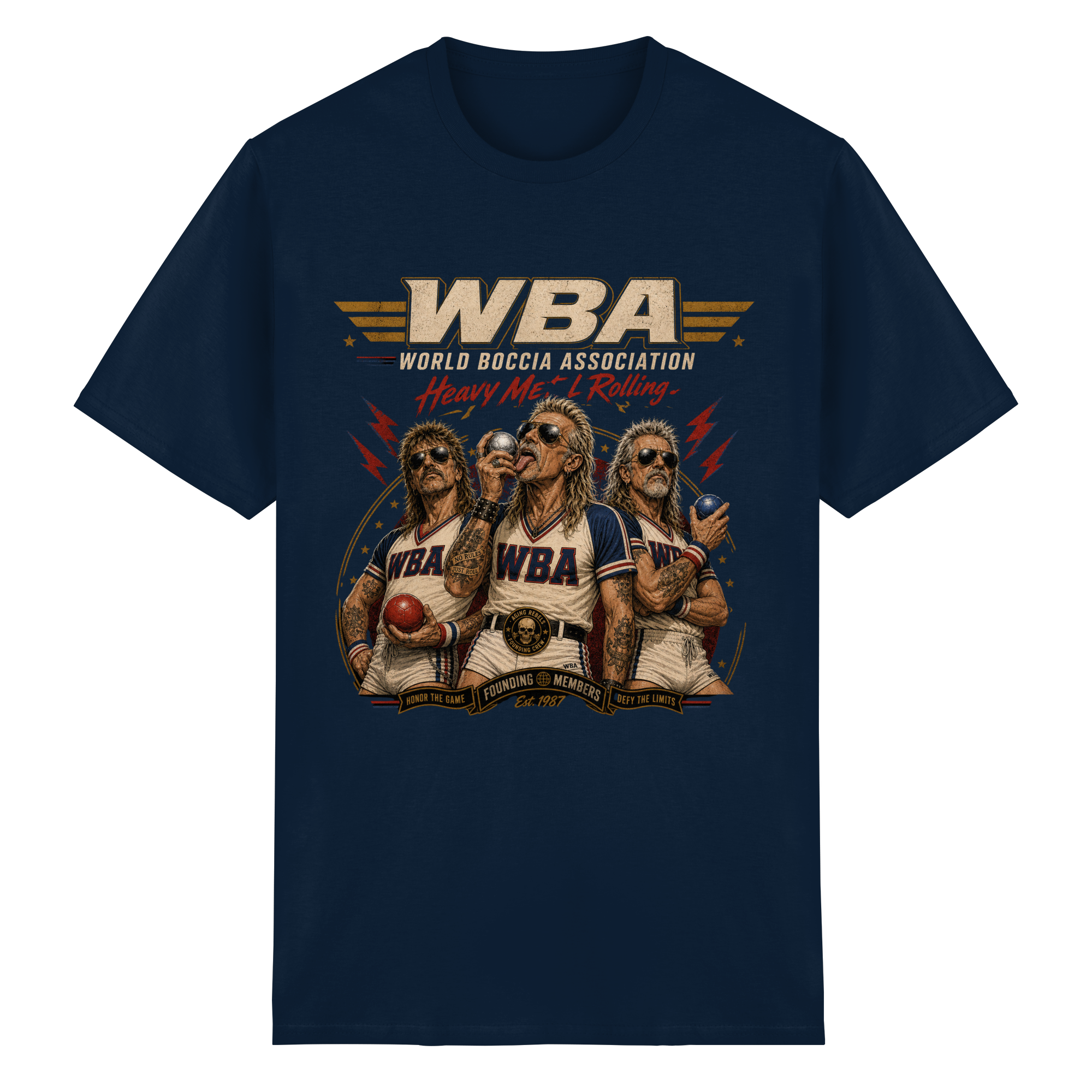 WORLD BOCCIA ASSOCIATION - Heavy Cotton T-Shirt