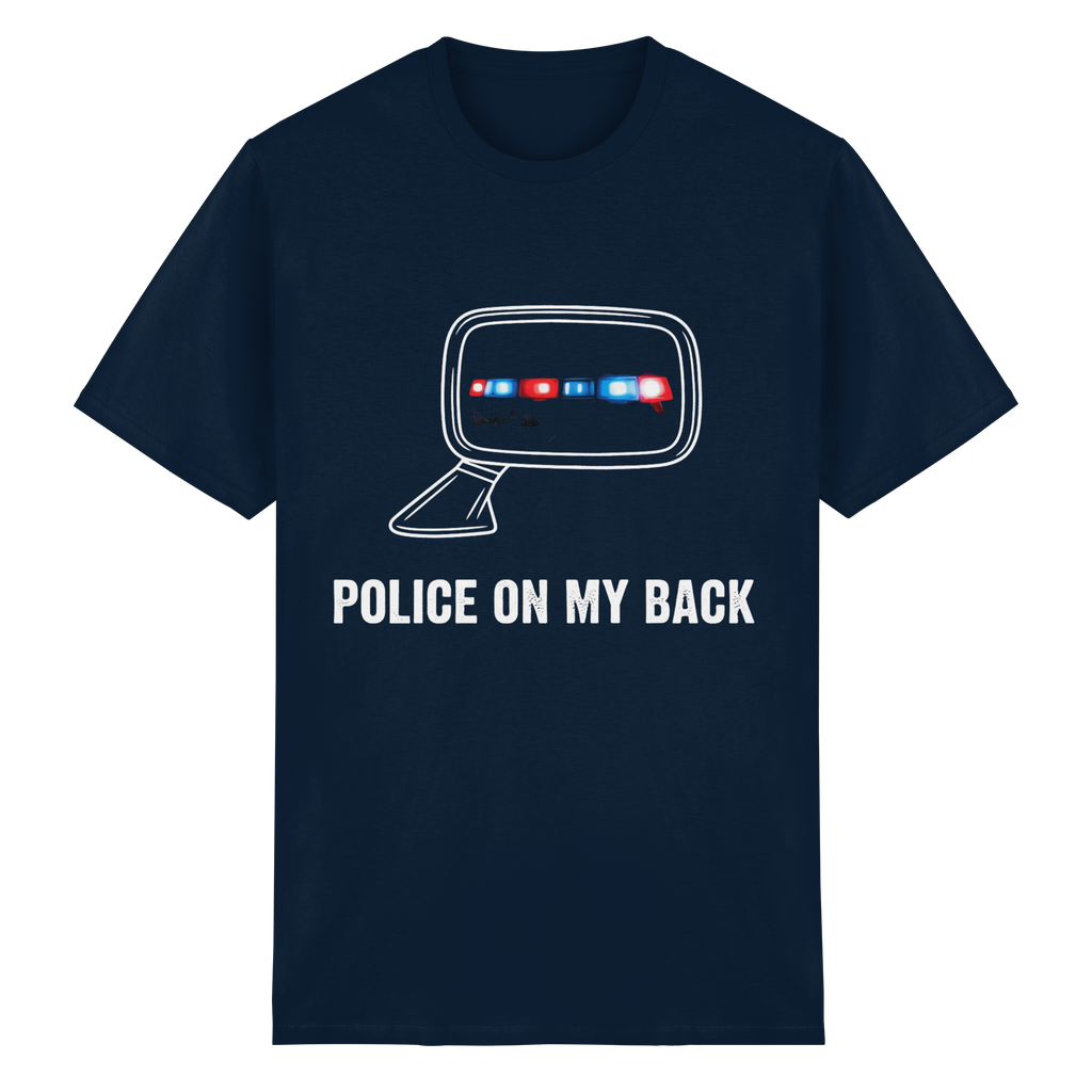 POLICE ON MY BACK - Heavy Cotton T-Shirt