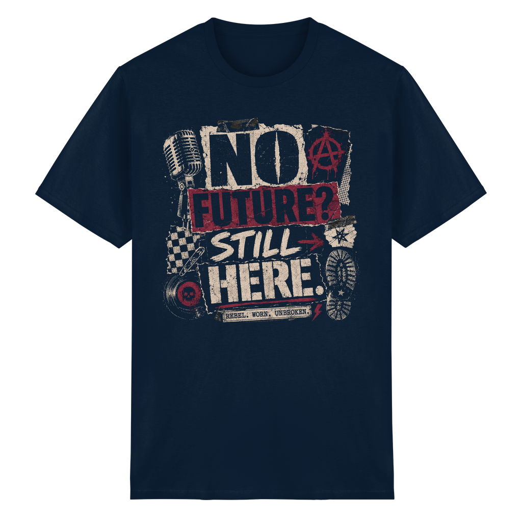 NO FUTURE, STILL HERE - Heavy Cotton T-Shirt