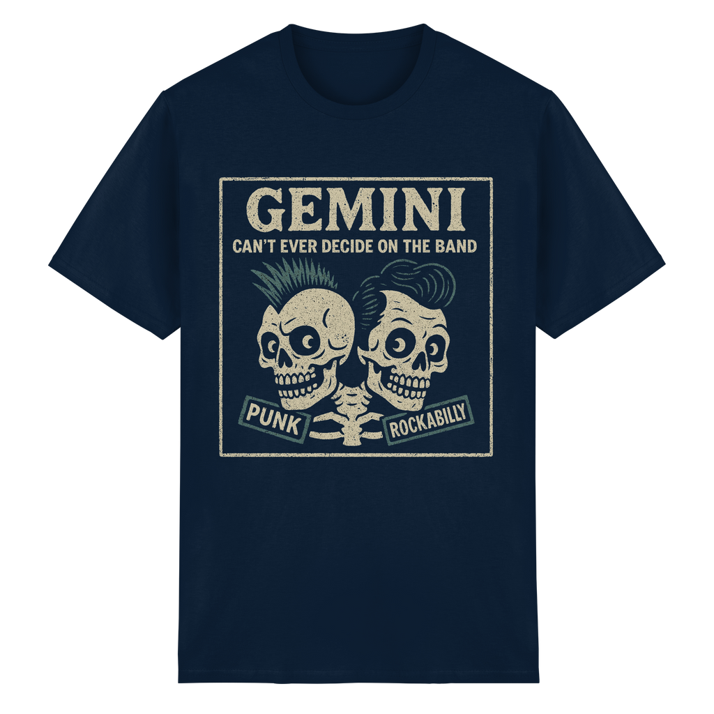 GEMINI PUNK - Heavy Cotton T-Shirt