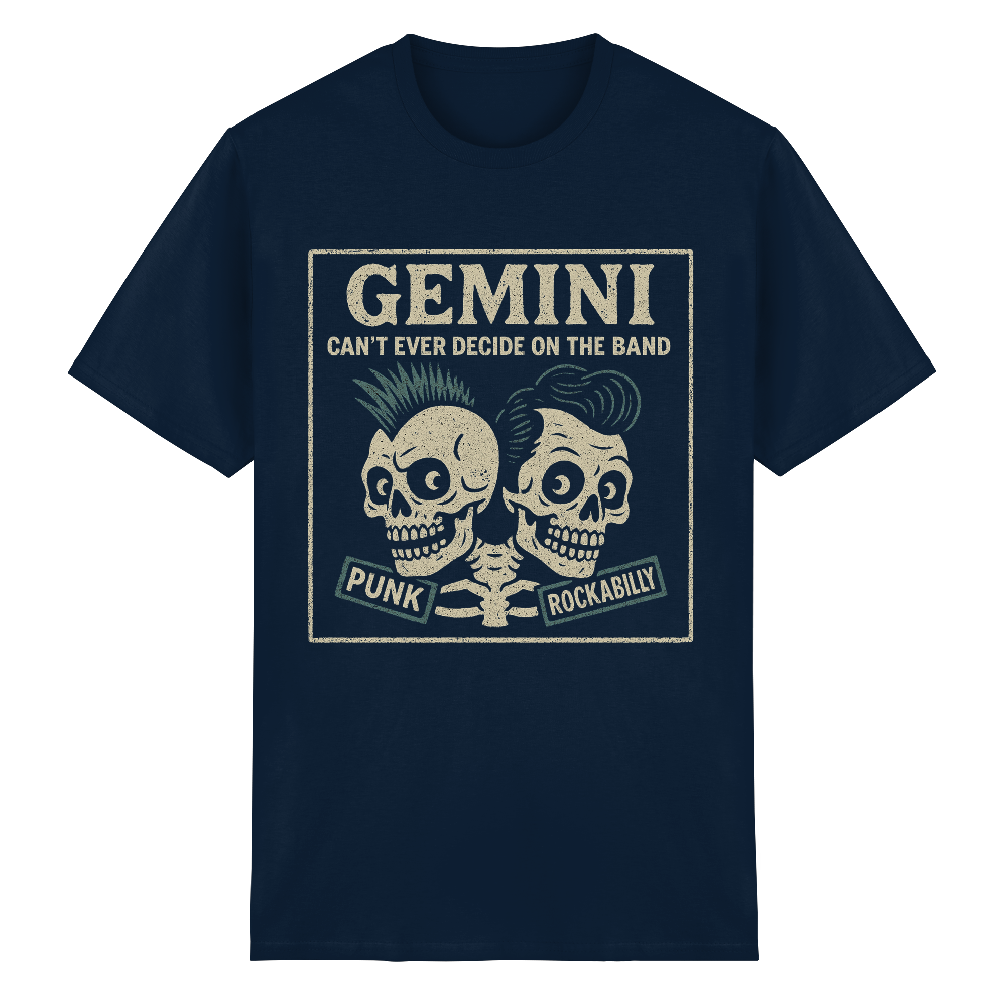 GEMINI PUNK - Heavy Cotton T-Shirt