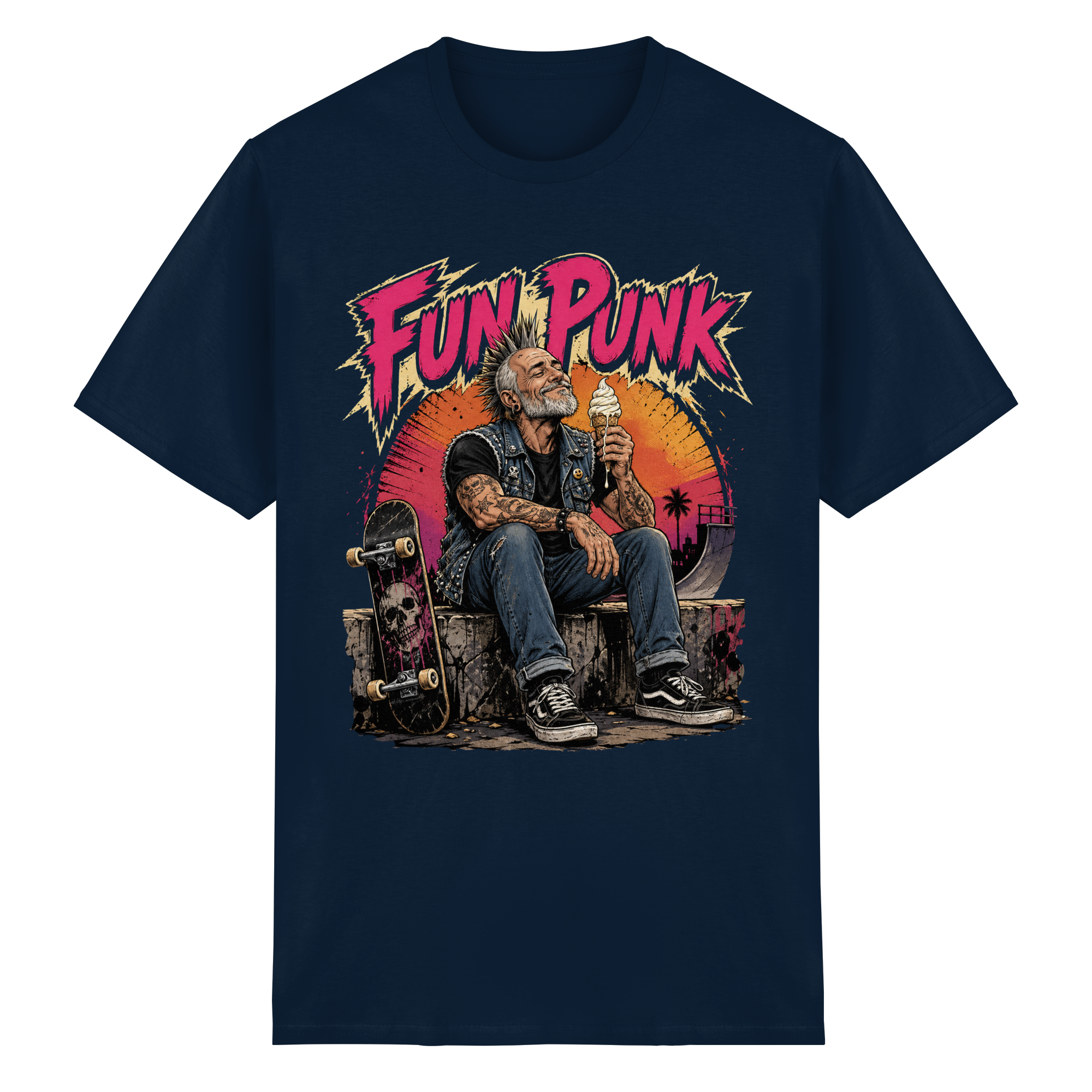 FUN PUNK ICECREAM - Heavy Cotton T-Shirt