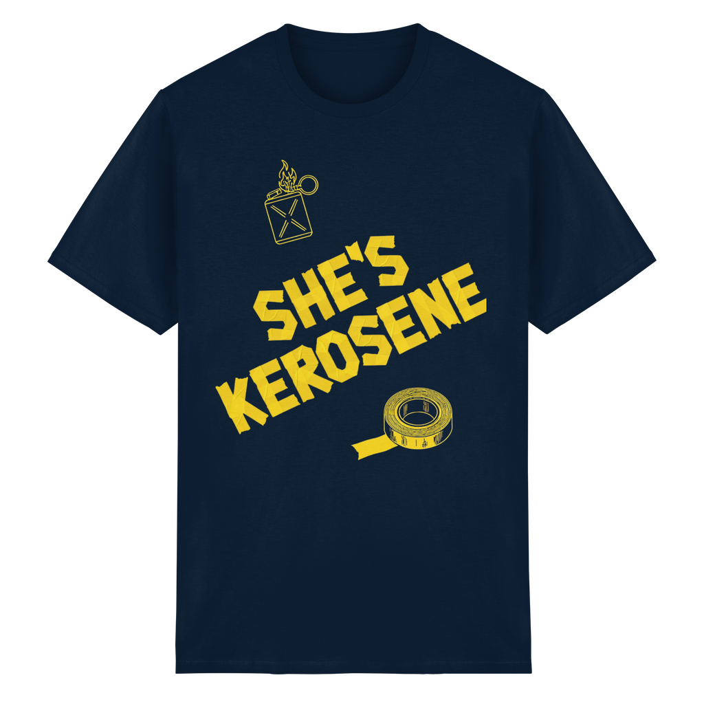 SHE's KEROSENE - Heavy Cotton T-Shirt