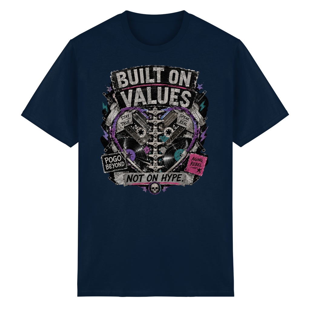 BUILT ON VALUES - Heavy Cotton T-Shirt