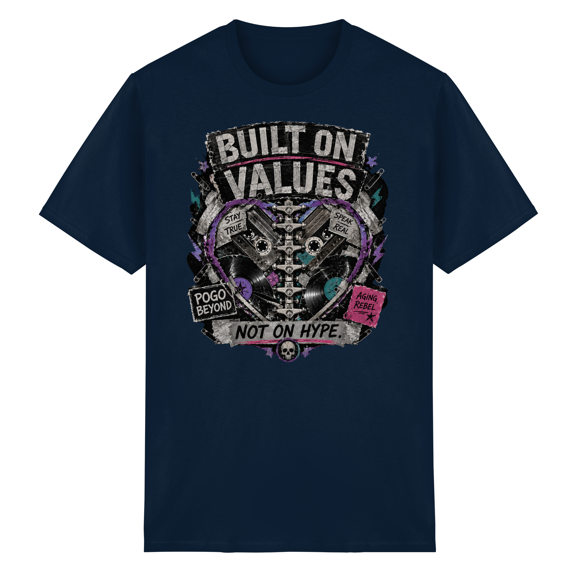BUILT ON VALUES - Heavy Cotton T-Shirt