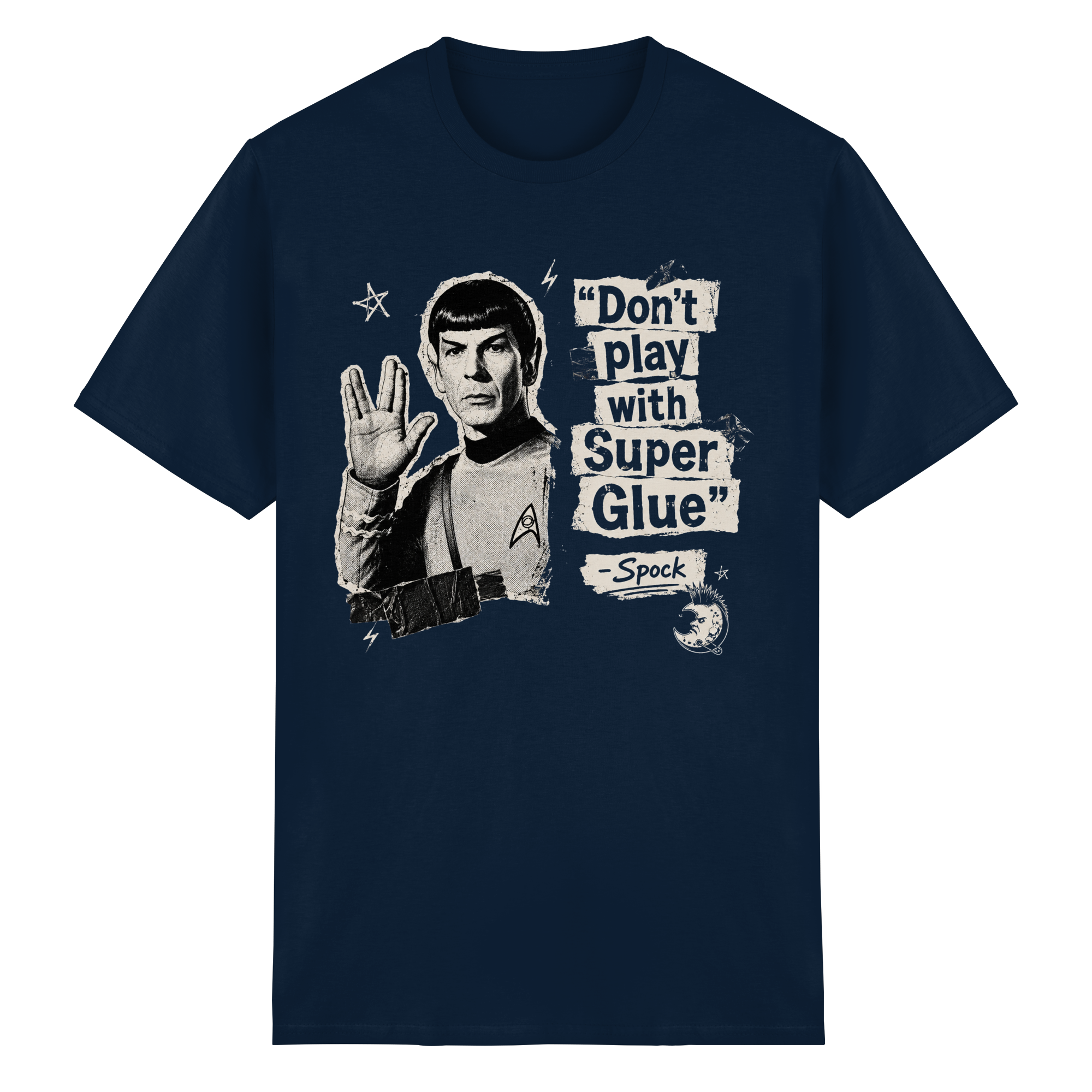 DON'T PLAY WITH SUPER GLUE - Heavy Cotton T-Shirt