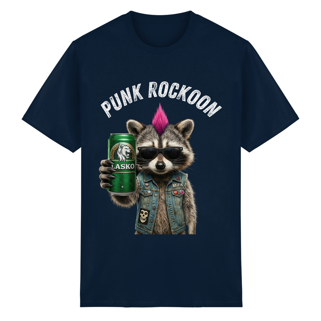PUNK ROCKOON - Heavy Cotton T-Shirt