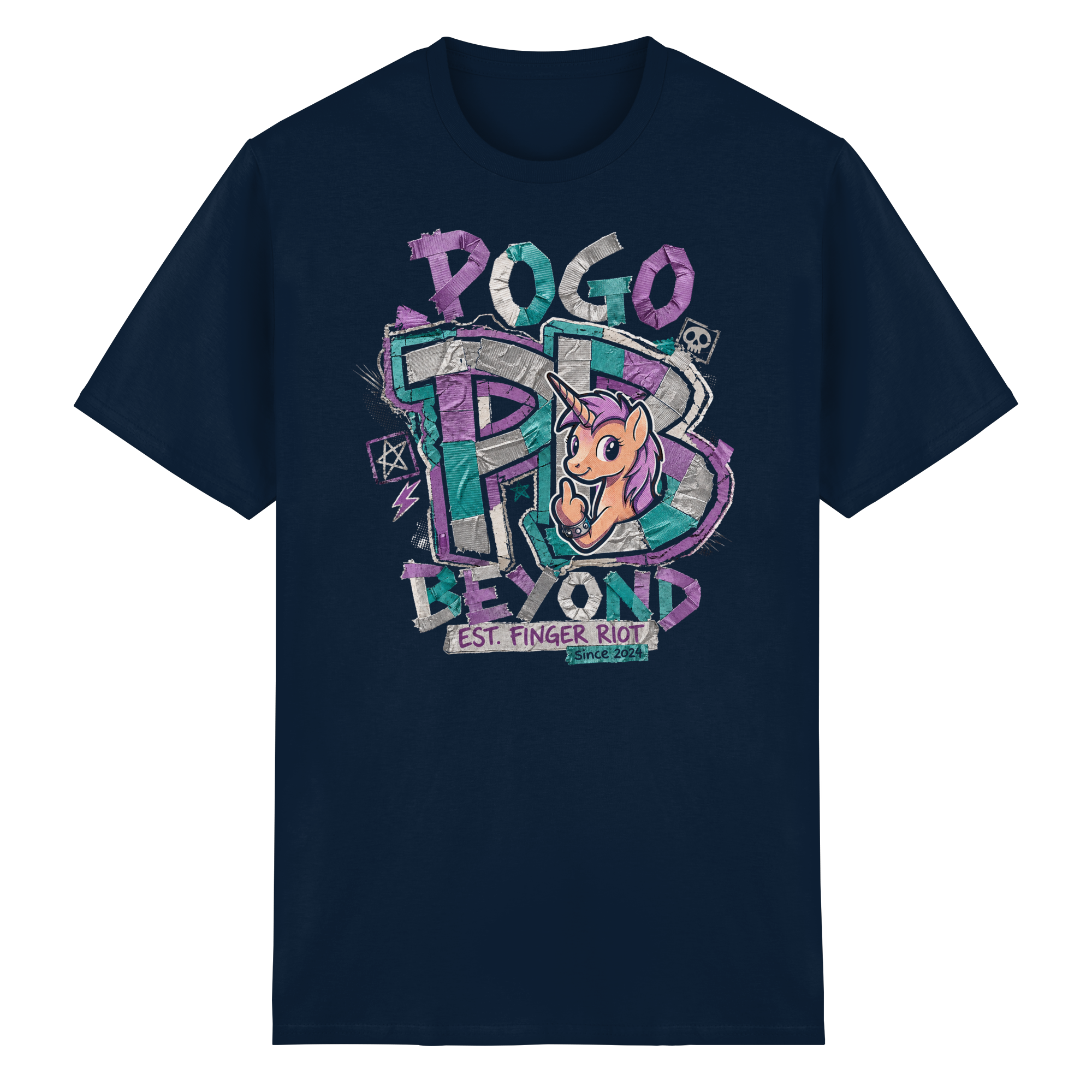 POGO BEYOND - Colour  - Heavy Cotton T-Shirt