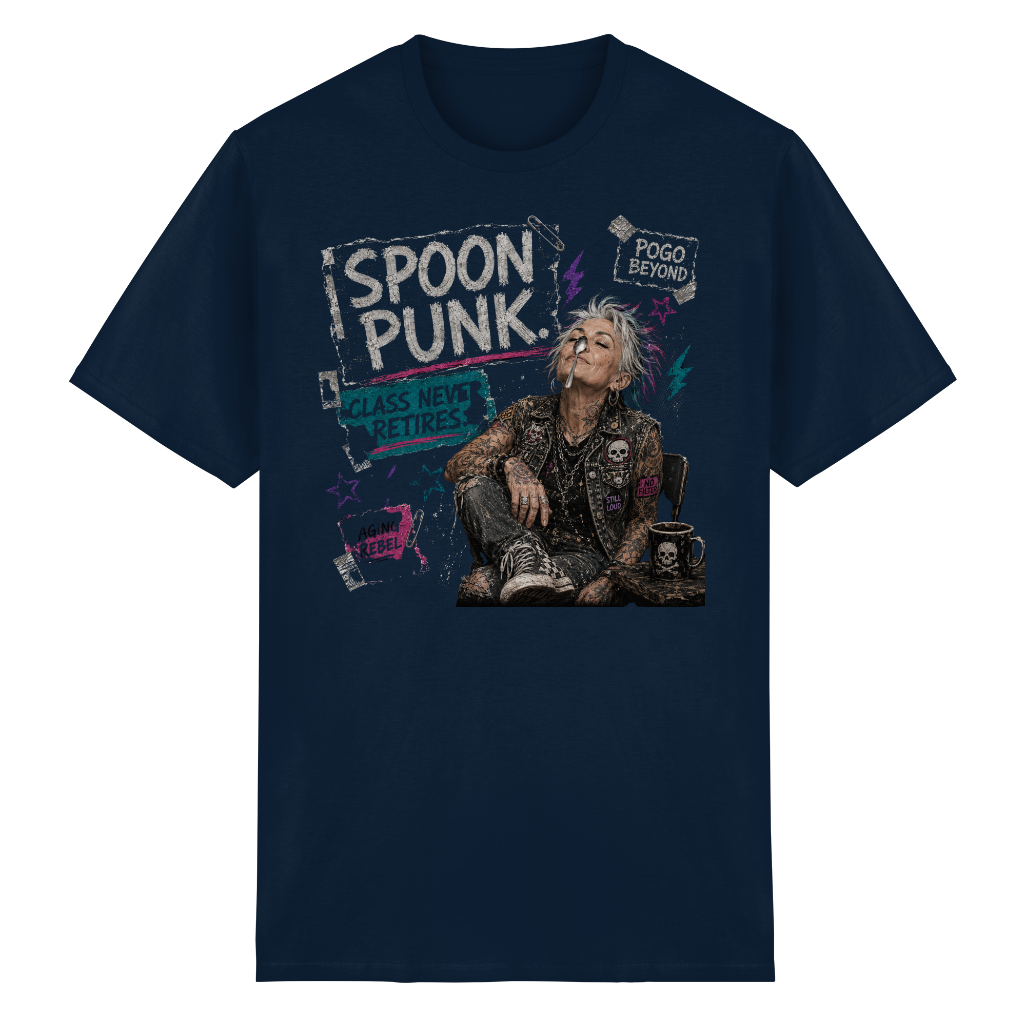 SPOON PUNK - Heavy Cotton T-Shirt