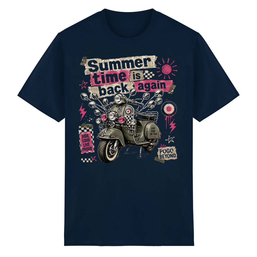 SUMMER TIME IS BACK AGAIN - Heavy Cotton T-Shirt