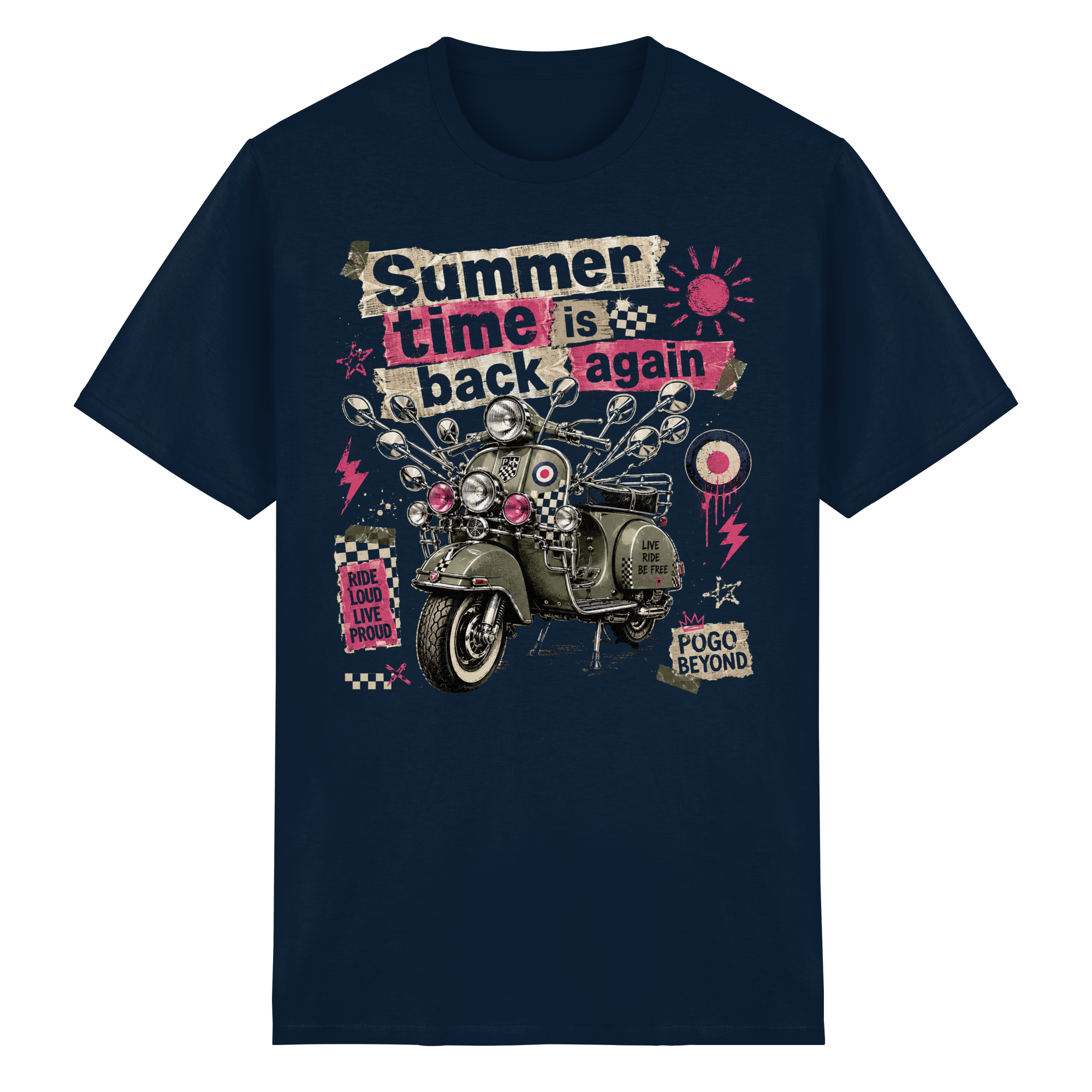 SUMMER TIME IS BACK AGAIN - Heavy Cotton T-Shirt