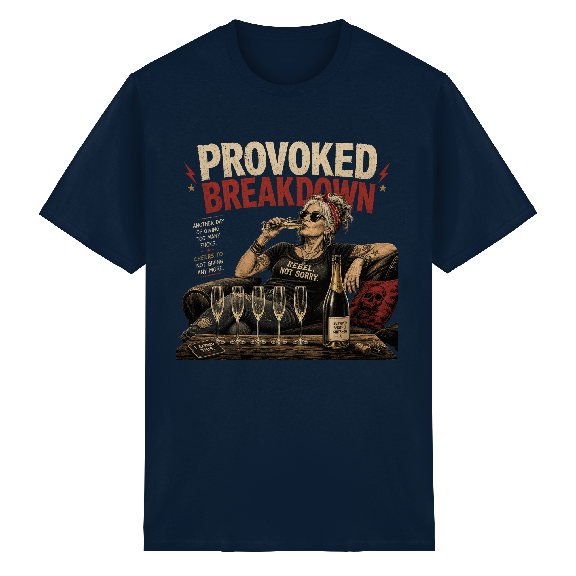 PROVOKED BREAKDOWN - Heavy Cotton T-Shirt