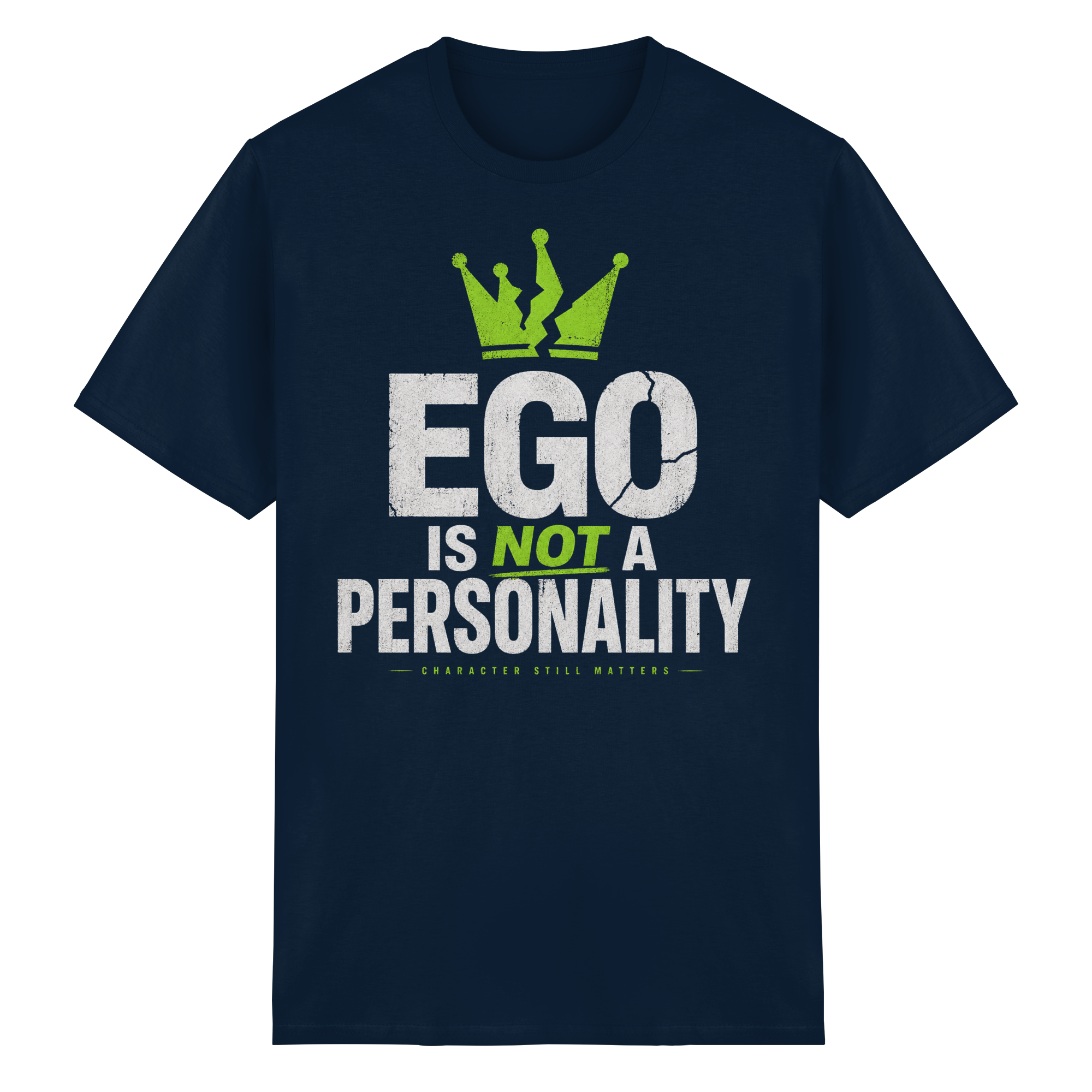 EGO IS NOT A PERSONALITY - Heavy Cotton T-Shirt