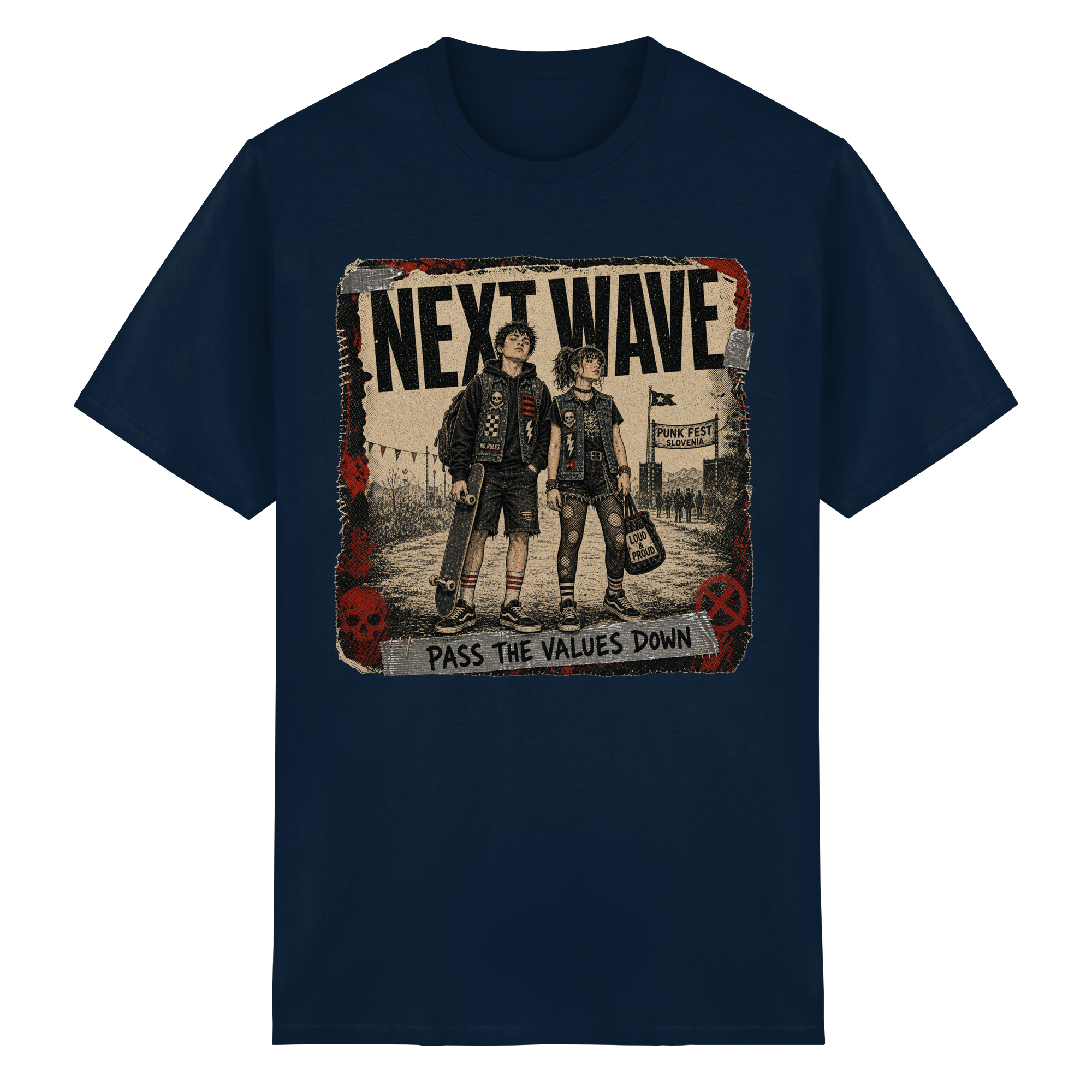 NEXT WAVE - Heavy Cotton T-Shirt