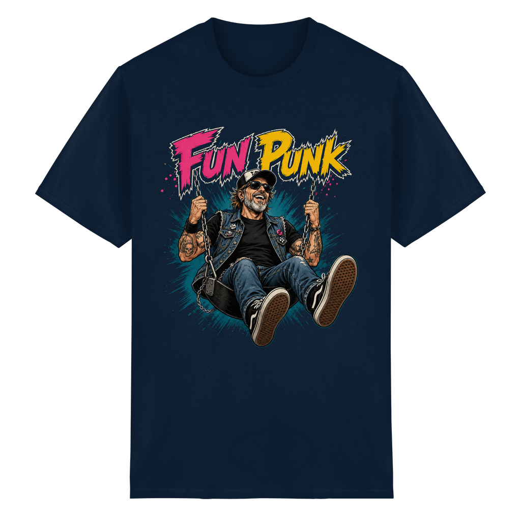 FUN PUNK SWING - Heavy Cotton T-Shirt