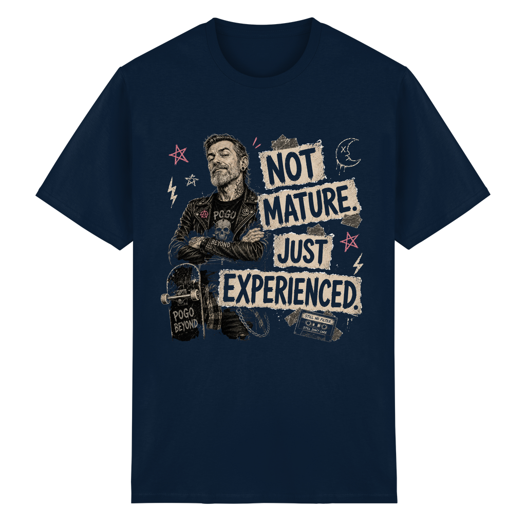 NOT MATURE JUST EXPERIENCED - Heavy Cotton T-Shirt