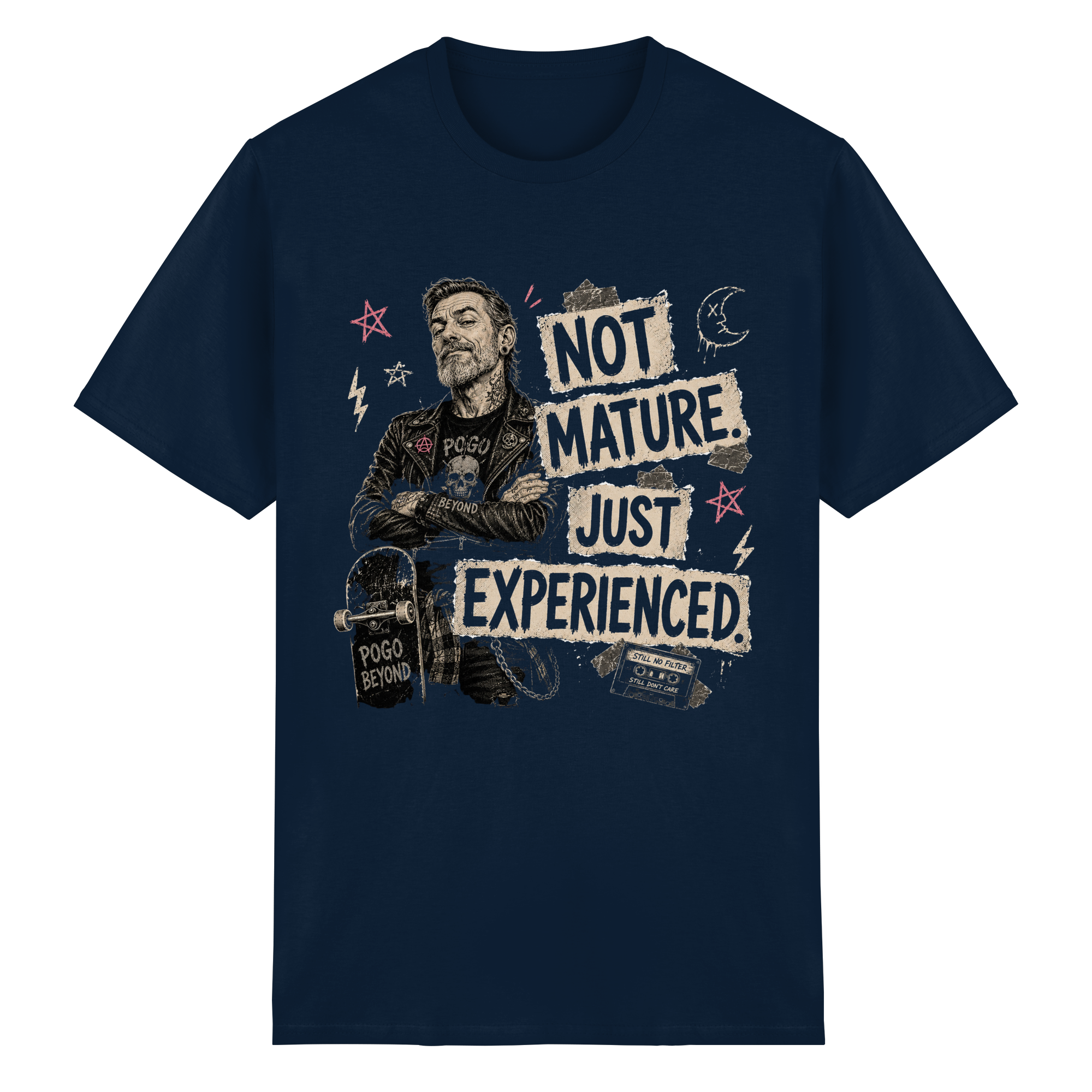 NOT MATURE JUST EXPERIENCED - Heavy Cotton T-Shirt