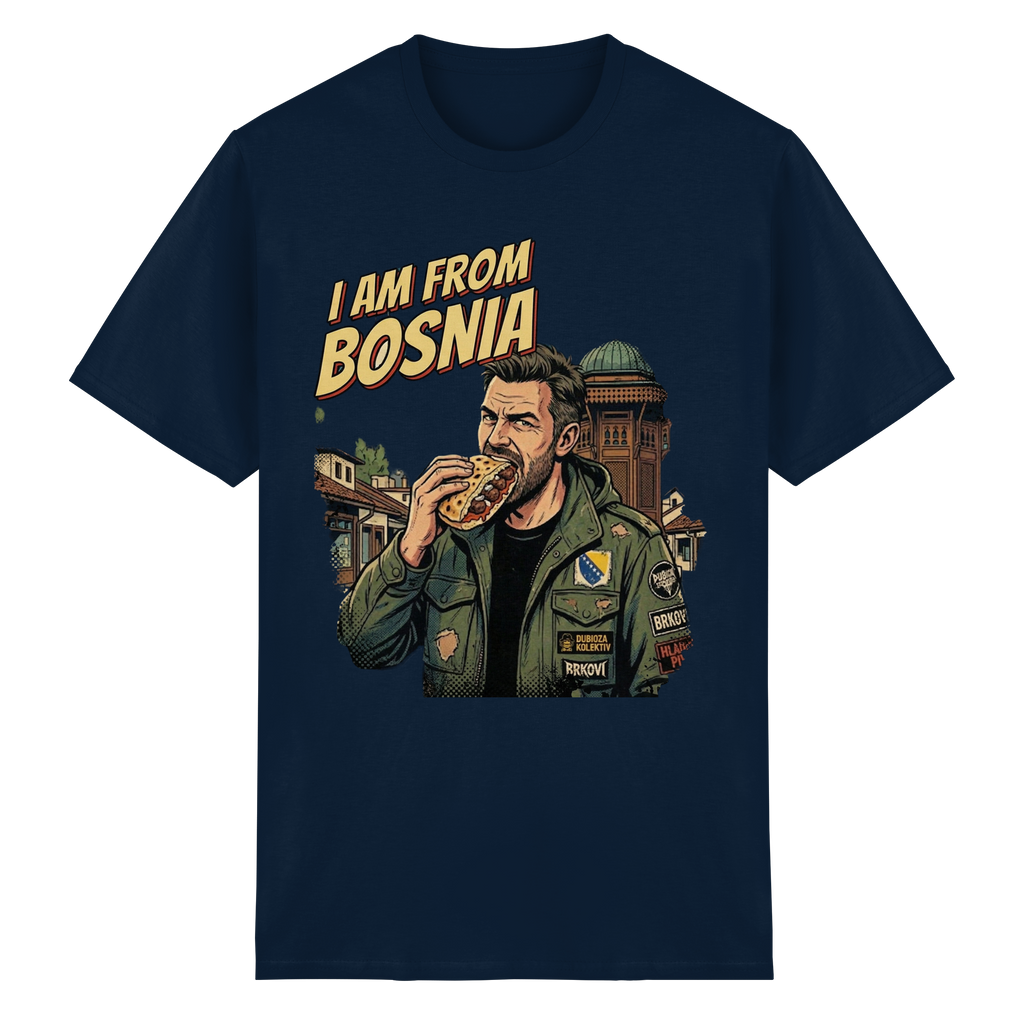 I'AM FROM BOSNIA - Heavy Cotton T-Shirt