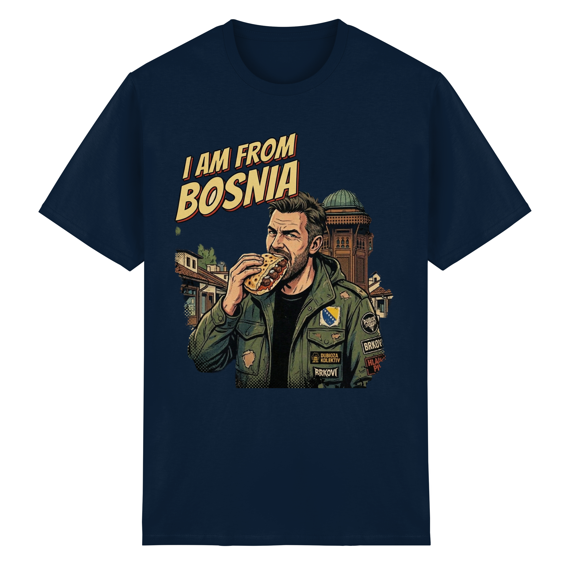 I'AM FROM BOSNIA - Heavy Cotton T-Shirt
