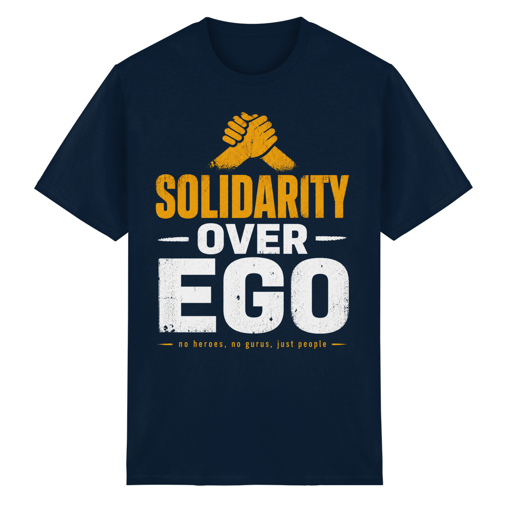 SOLIDARITY OVER EGO - Heavy Cotton T-Shirt