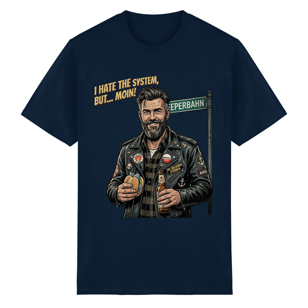 HAMBURG PUNK - MOIN - Heavy Cotton T-Shirt