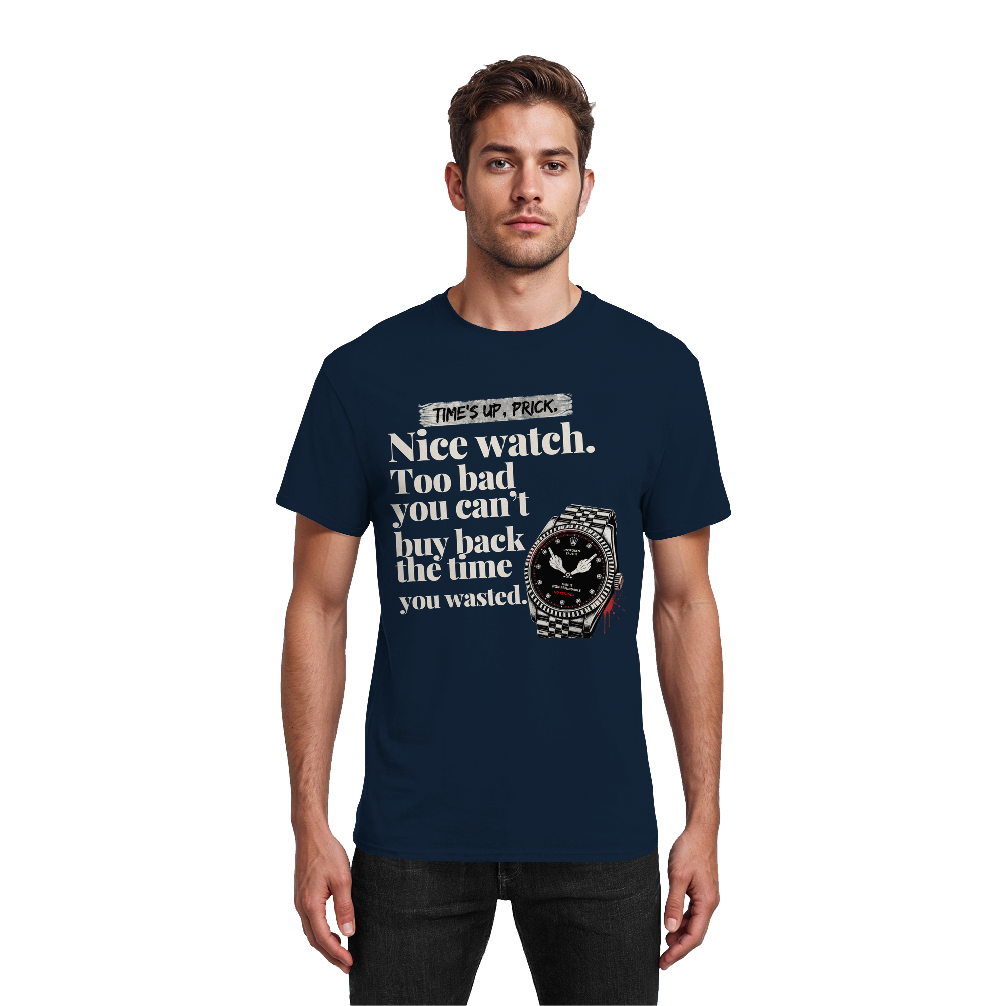 NICE WATCH, PRICK - Heavy Cotton T-Shirt