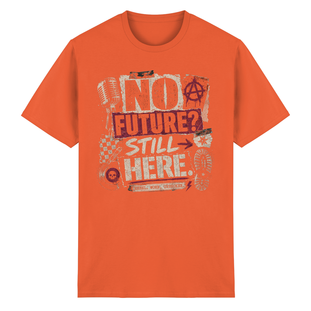 NO FUTURE, STILL HERE - Heavy Cotton T-Shirt