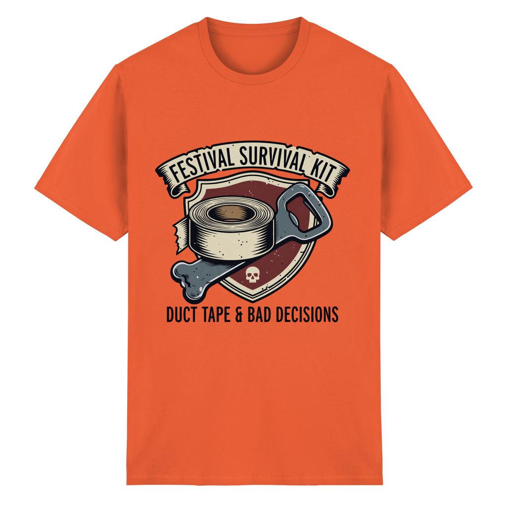 FESTIVAL SURVIVAL KIT - Heavy Cotton T-Shirt