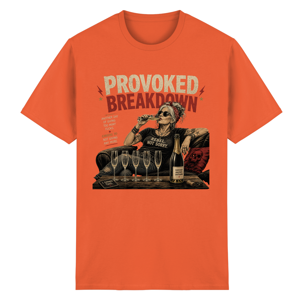 PROVOKED BREAKDOWN - Heavy Cotton T-Shirt