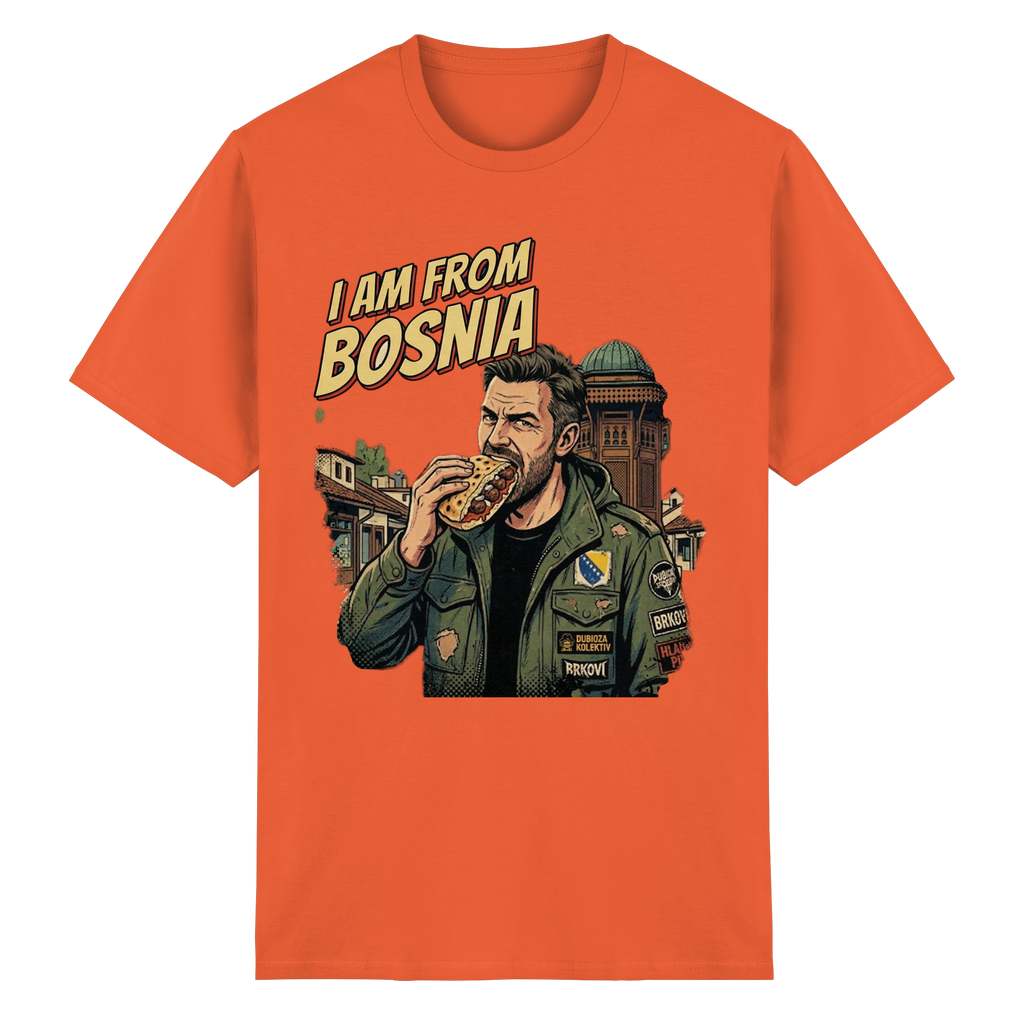 I'AM FROM BOSNIA - Heavy Cotton T-Shirt