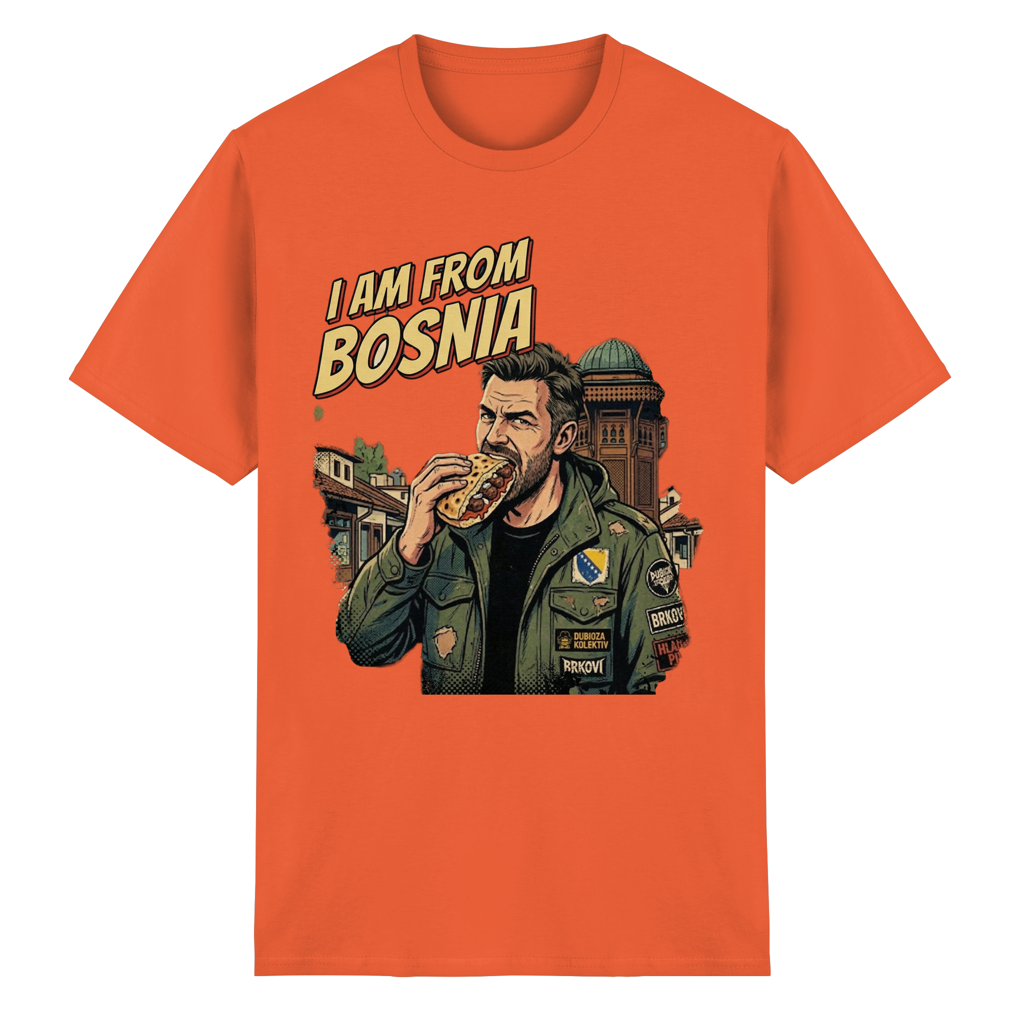 I'AM FROM BOSNIA - Heavy Cotton T-Shirt