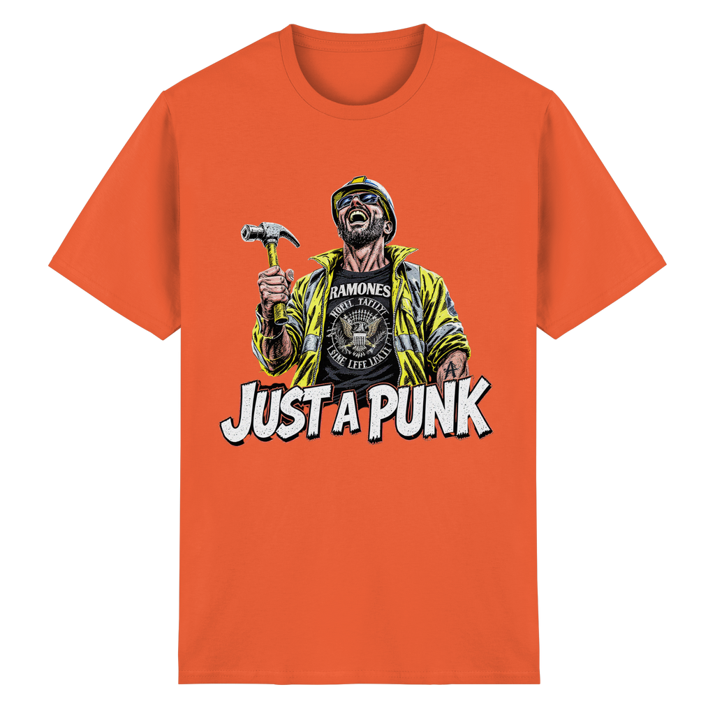 JUST A PUNK - Heavy Cotton T-Shirt