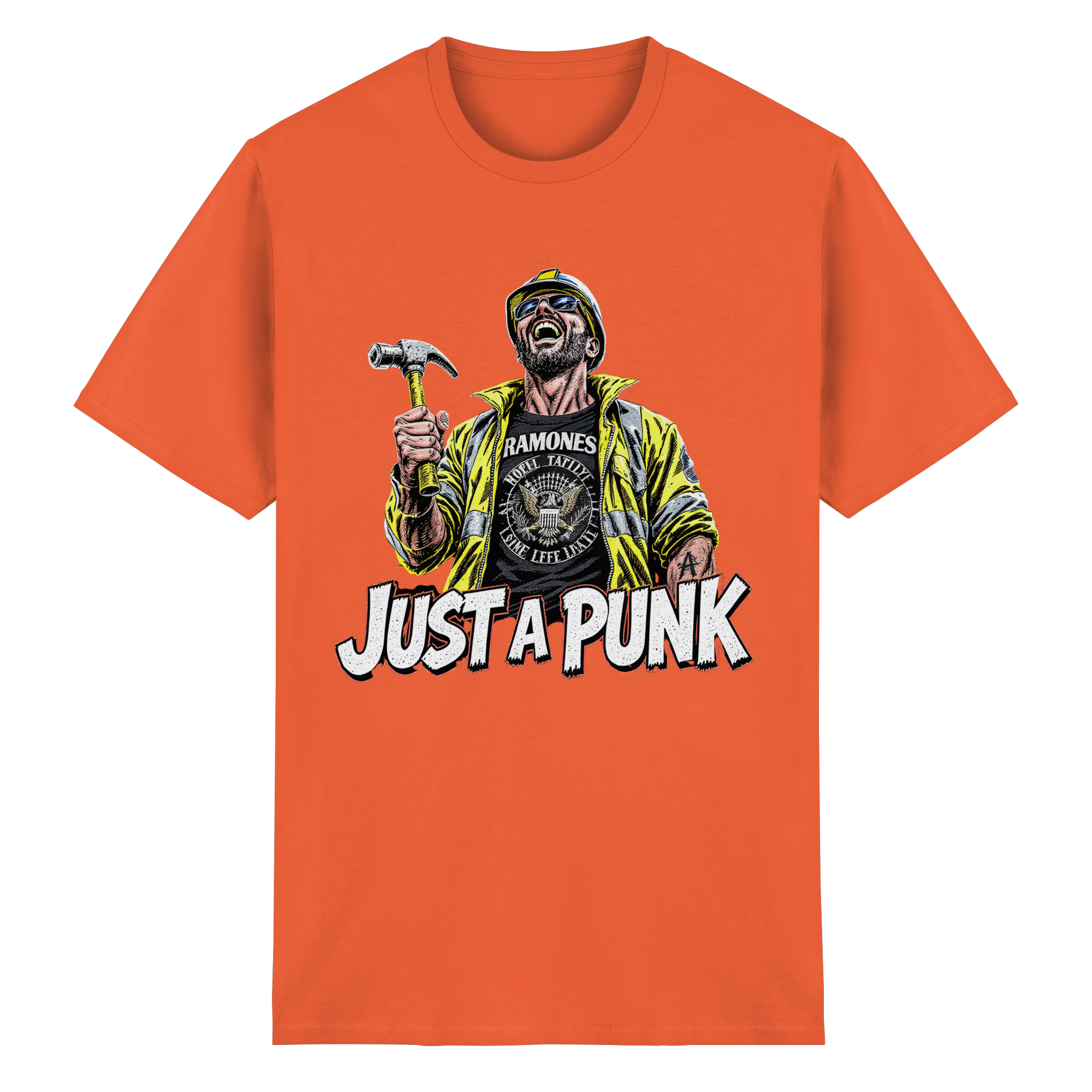JUST A PUNK - Heavy Cotton T-Shirt