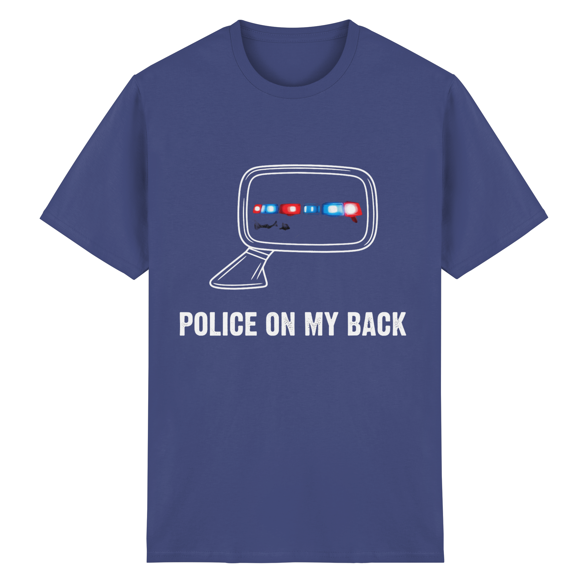 POLICE ON MY BACK - Heavy Cotton T-Shirt