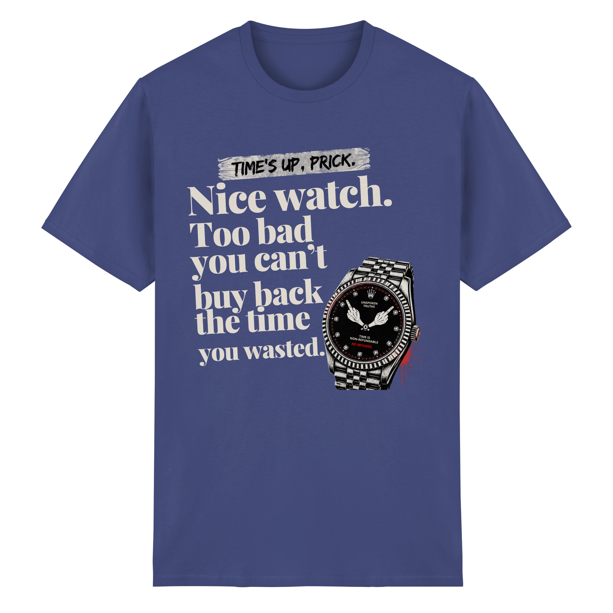 NICE WATCH, PRICK - Heavy Cotton T-Shirt