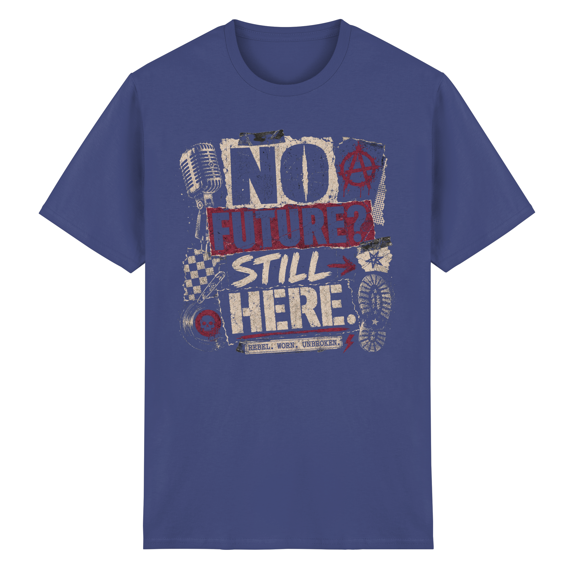 NO FUTURE, STILL HERE - Heavy Cotton T-Shirt