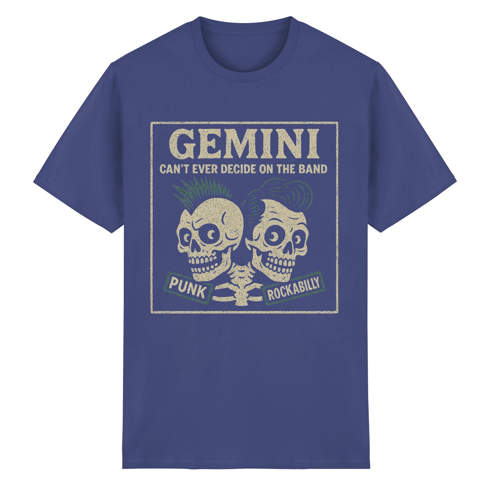 GEMINI PUNK - Heavy Cotton T-Shirt