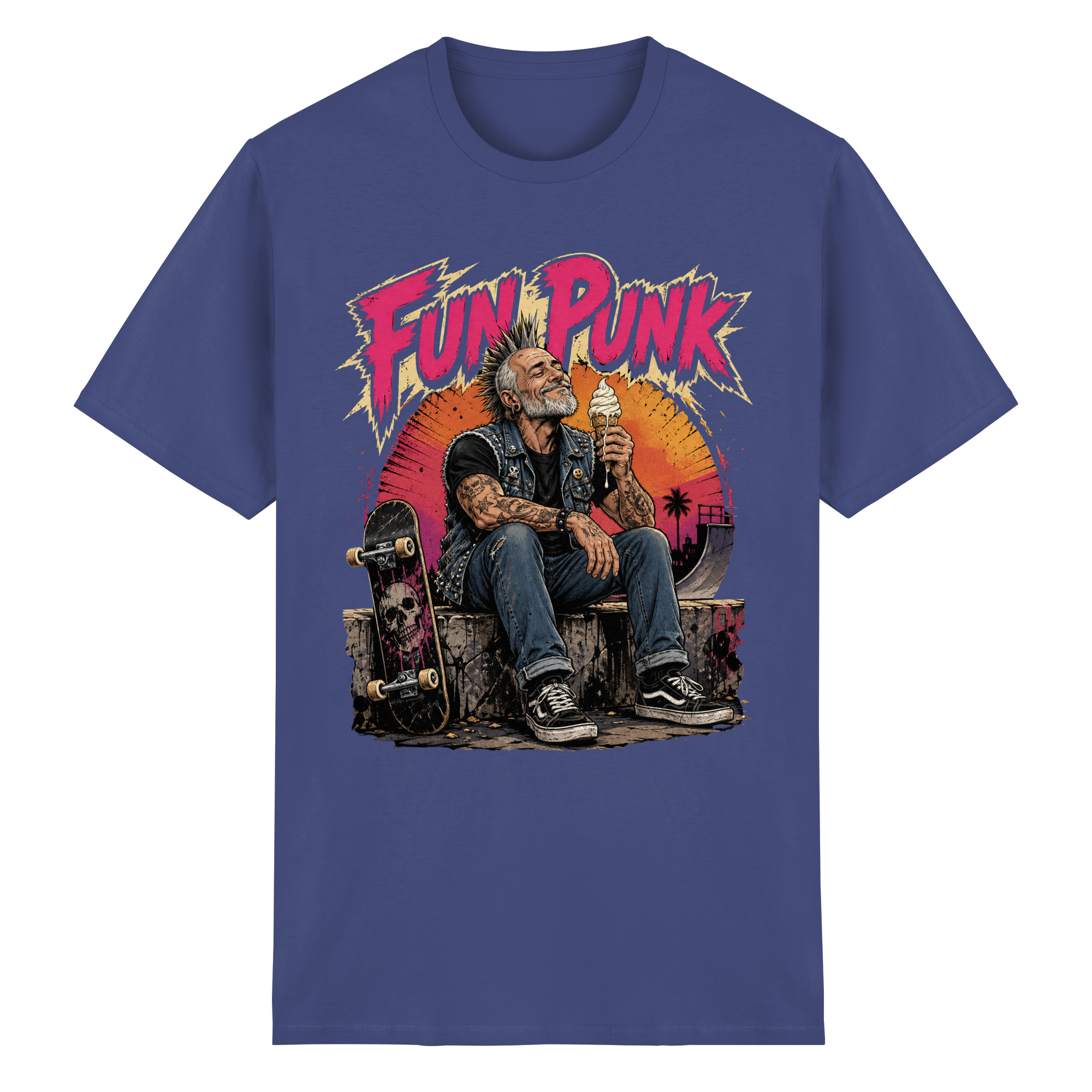 FUN PUNK ICECREAM - Heavy Cotton T-Shirt
