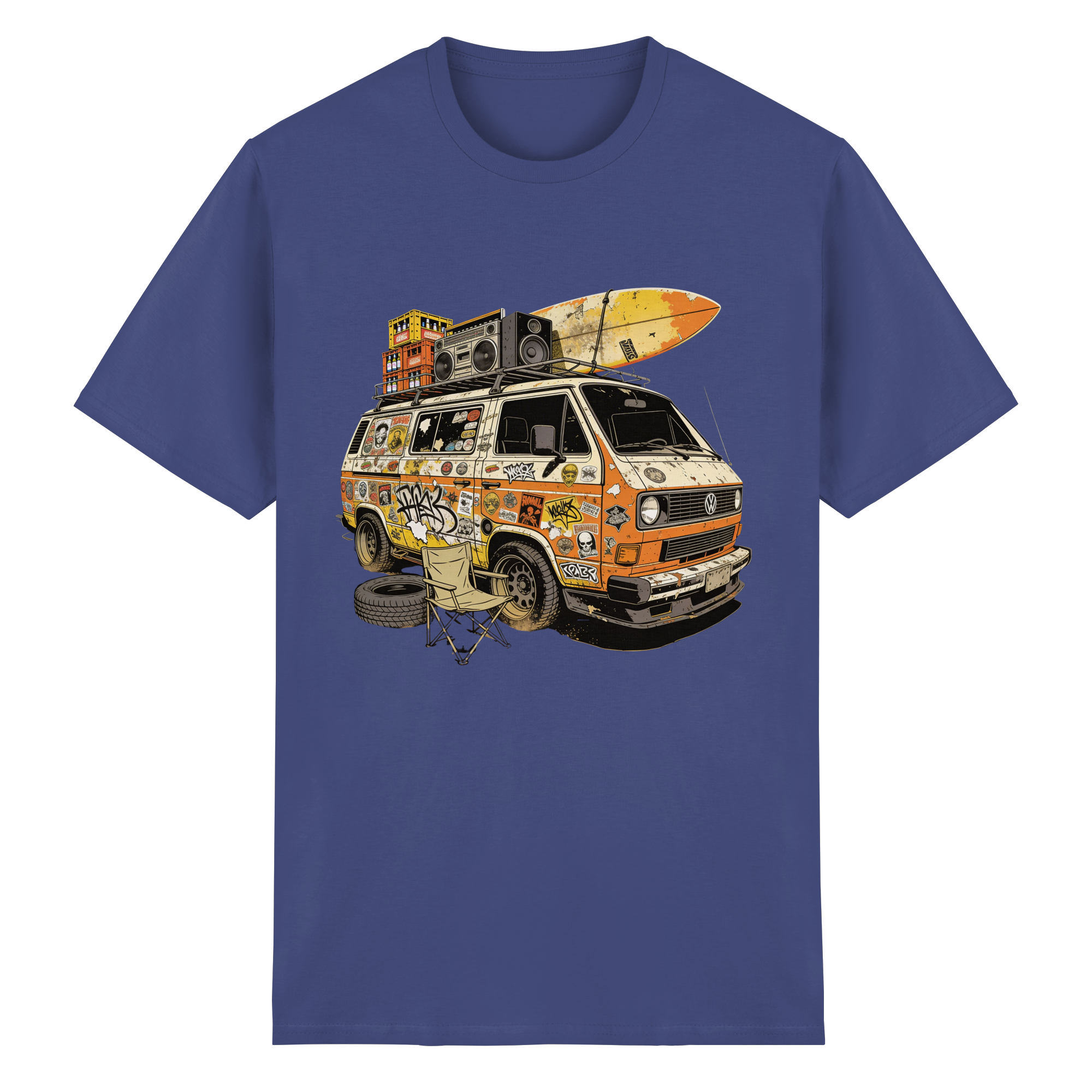 PUNKY CAMPER - Heavy Cotton T-Shirt