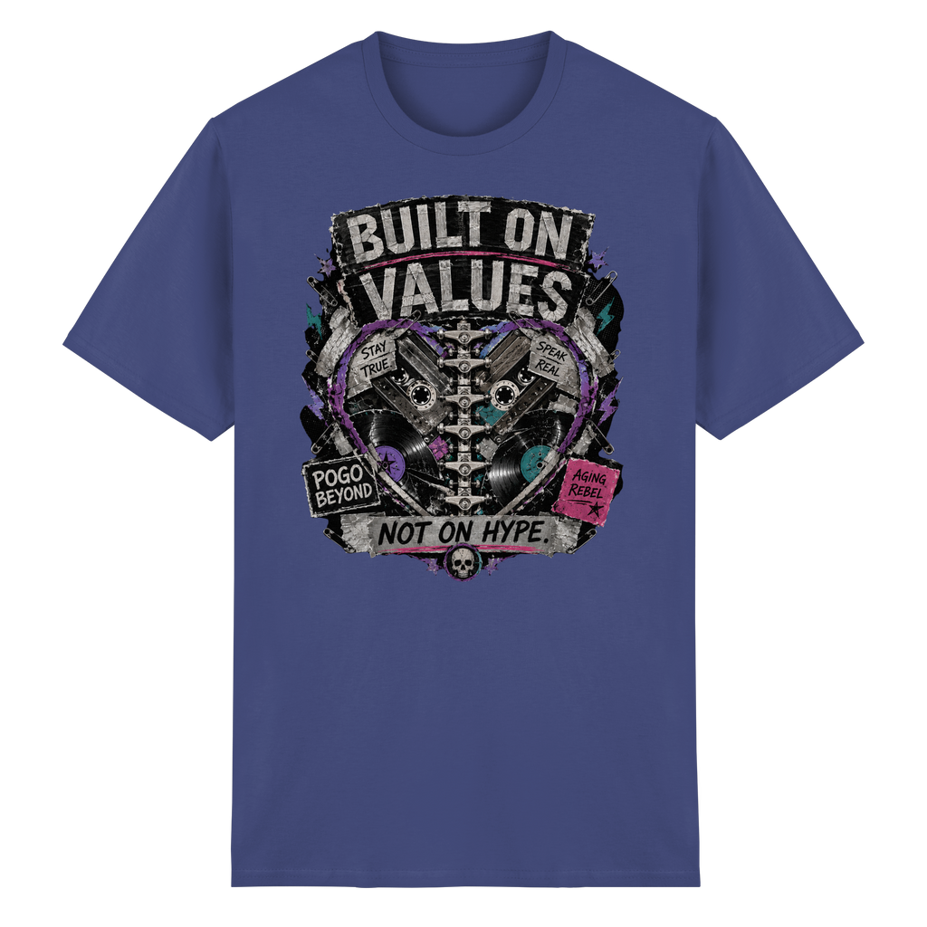 BUILT ON VALUES - Heavy Cotton T-Shirt