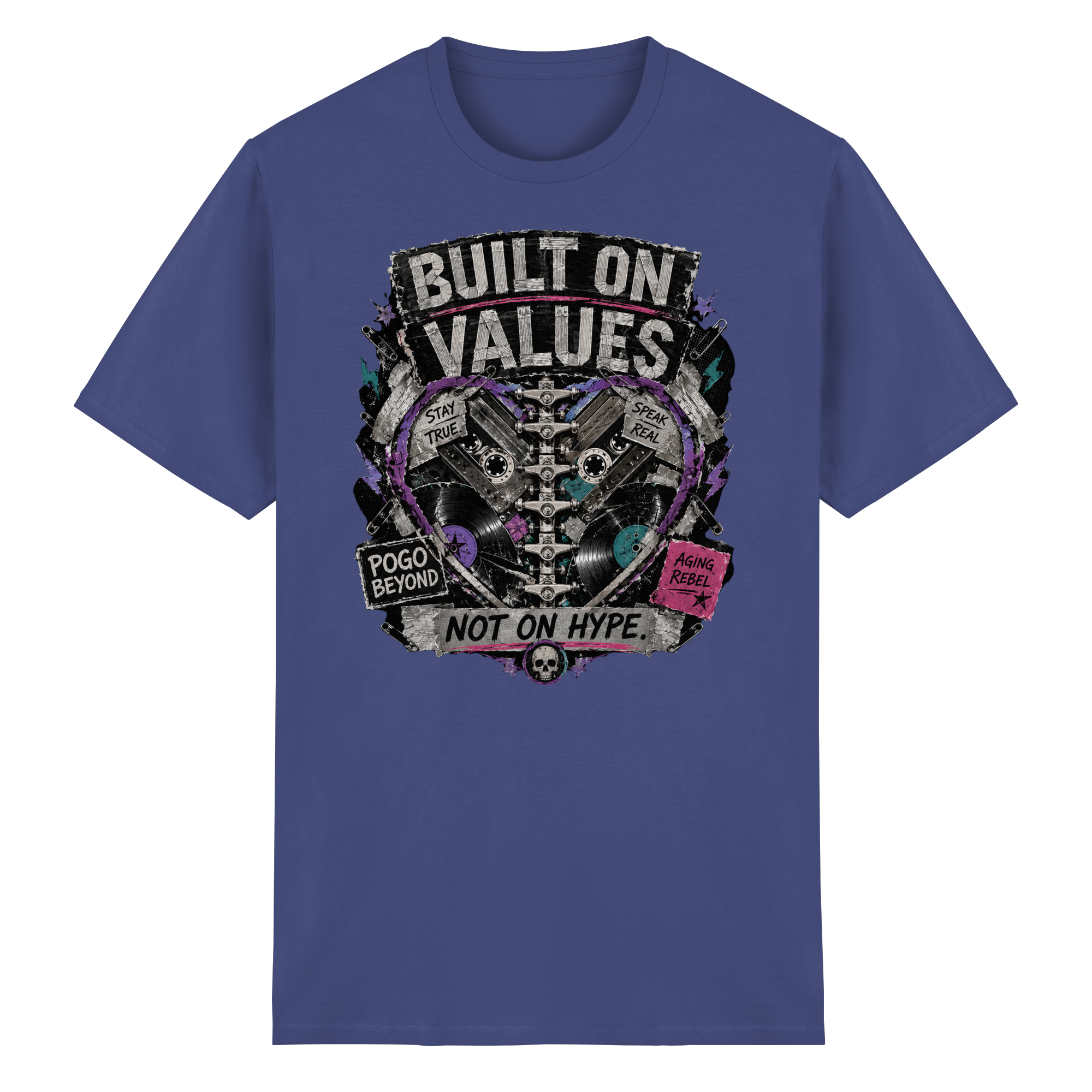 BUILT ON VALUES - Heavy Cotton T-Shirt